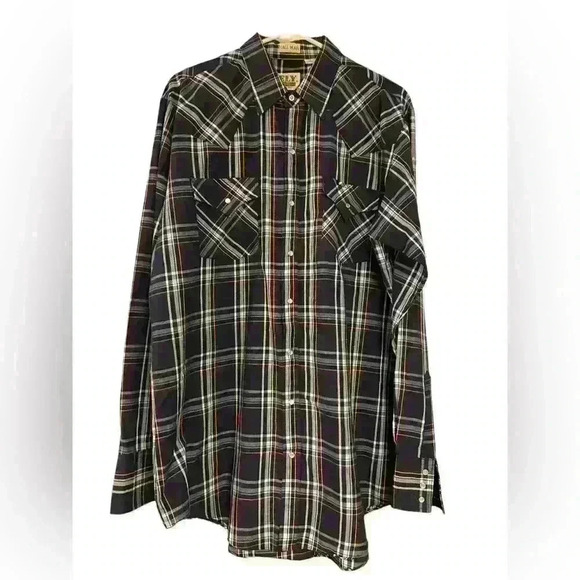 Men’s Ely Cattleman Pearl Snap Shirt - Picture 1 of 8